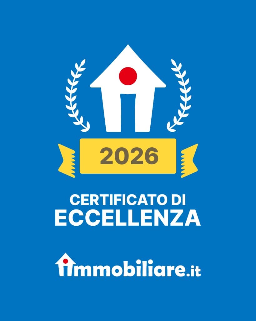 Bollino Certificato di Eccellenza 2026 di Immobiliare.it